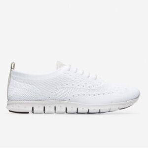 Cole Haan ZERØGRAND Wingtip Oxford, White, size: 8.5B, Style W06731